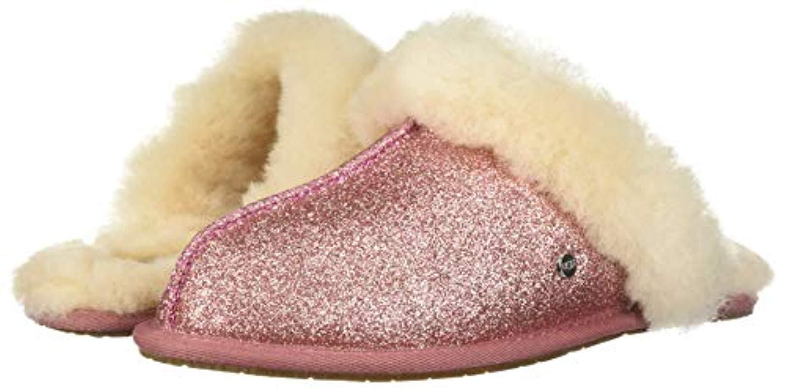 ugg women's w scuffette ii sparkle slipper