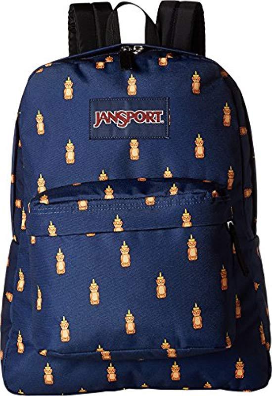 Jansport Unisex Superbreak Backpack in Blue for Men Lyst
