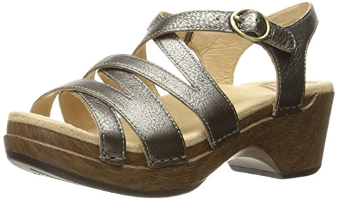 dansko stevie pewter