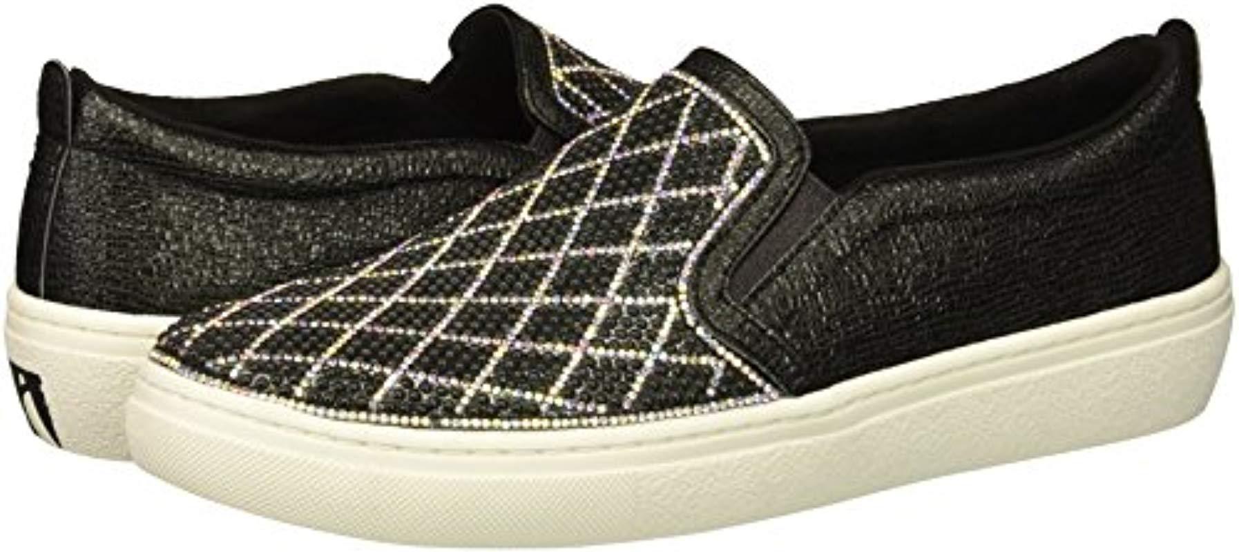 skechers quilted slip on