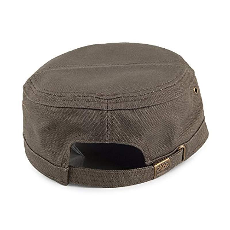 Timberland Hats Waxed Canvas Army Cap in Green for Men | Lyst UK