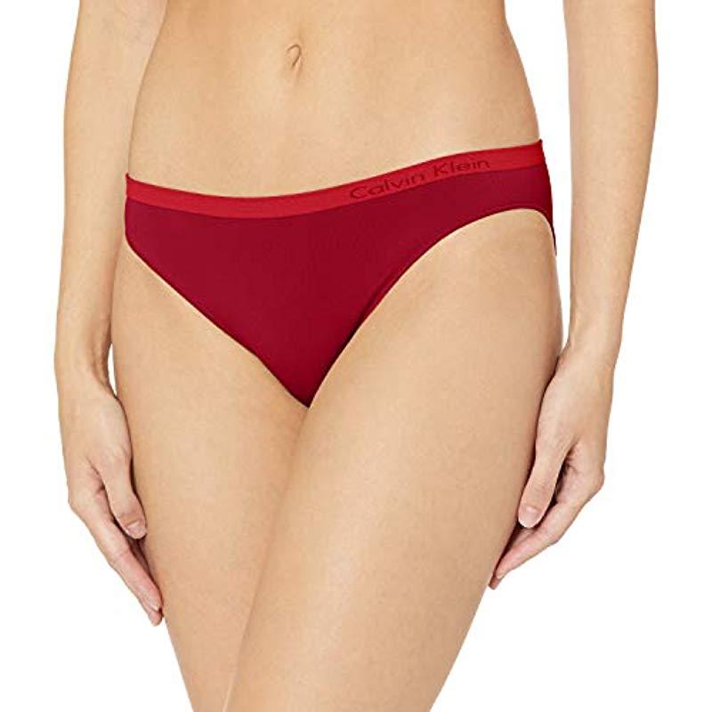 calvin klein pure seamless bikini panties