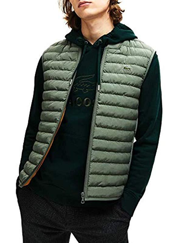 veste sans manches lacoste