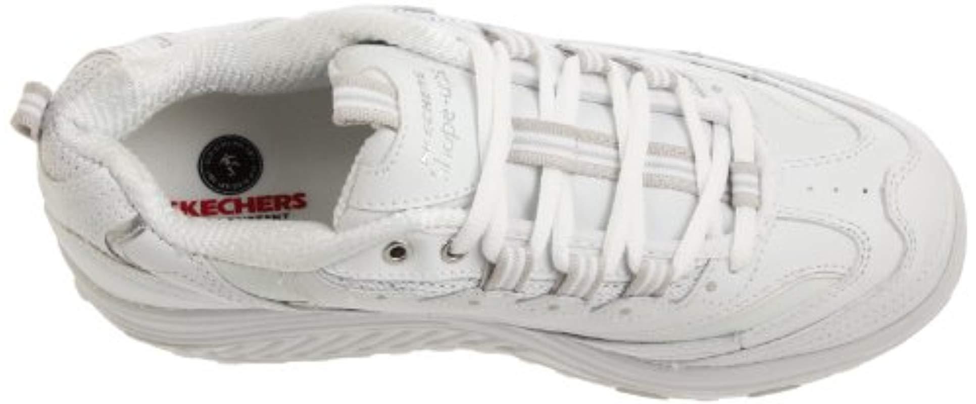 Skechers Shape-ups Metabolize 11800 WSL Damen Sneaker in Weiß | Lyst DE