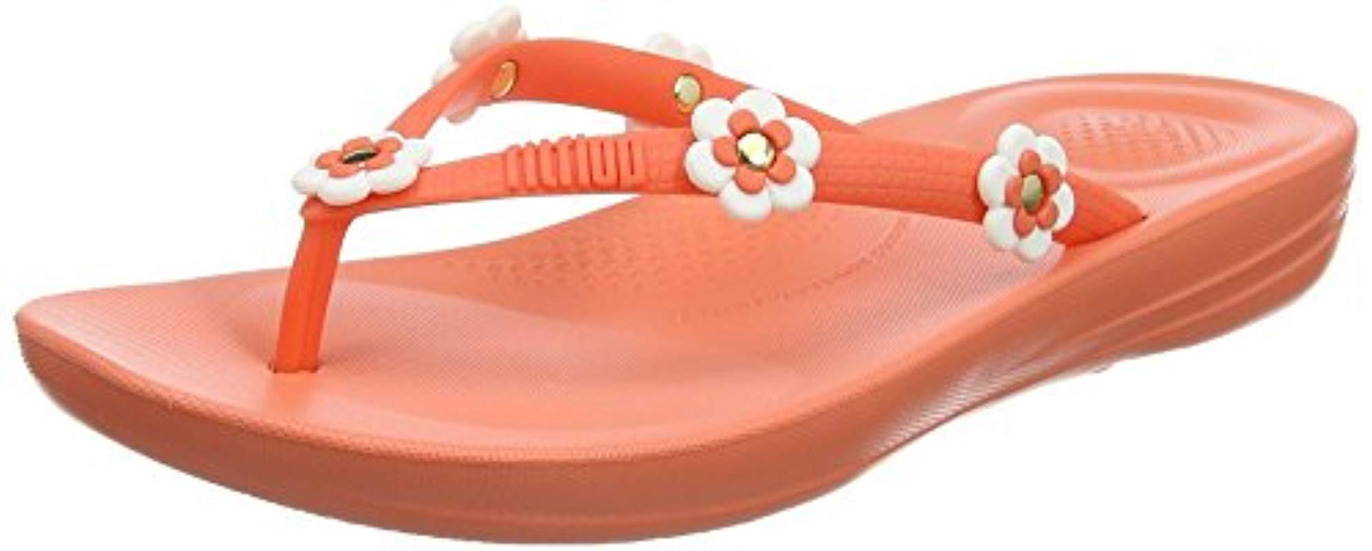 orange fit flops
