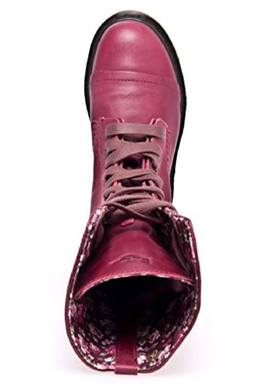 Dr. Martens Leather Triumph 1914 W Boot in Red - Lyst
