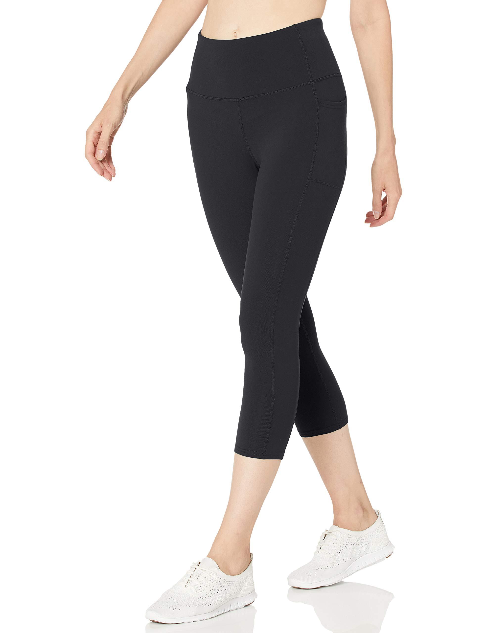 Skechers Go Flex High Waist Mid Calf Legging Yoga Pant in Black Save