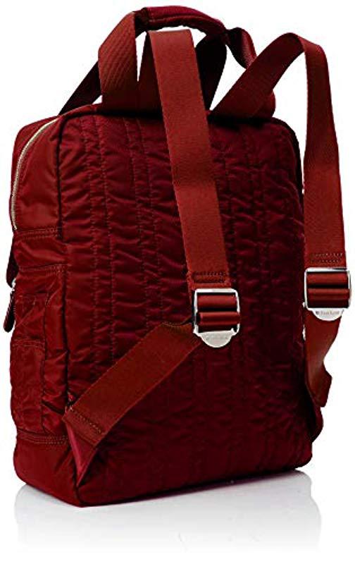 dr martens nylon backpack cherry red