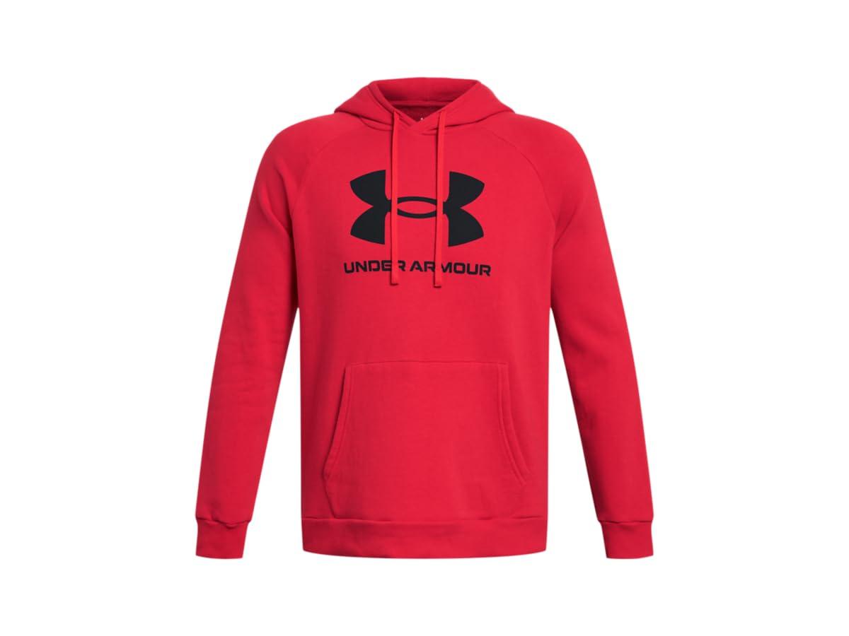 Under armour online box logo hoodie