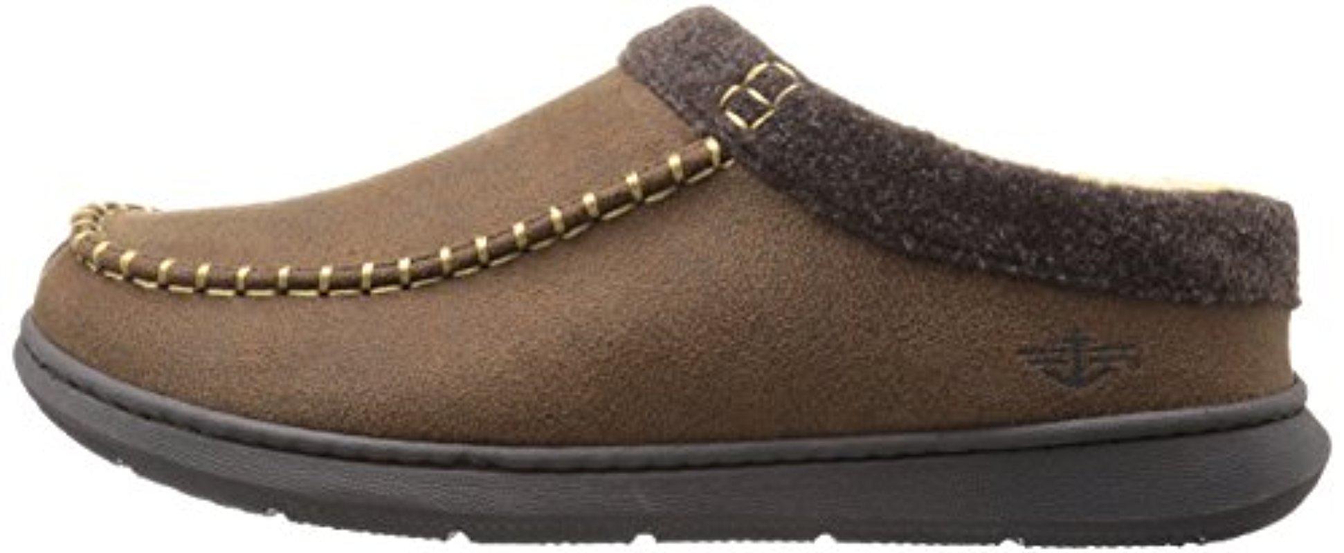 dockers memory foam slippers