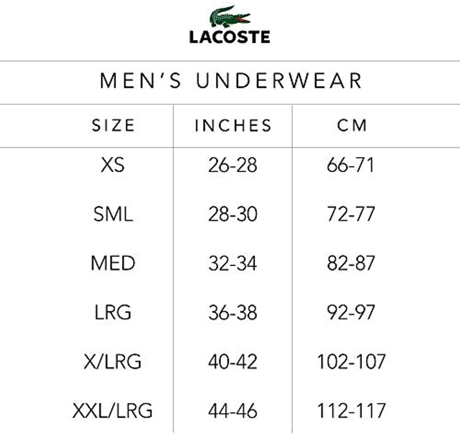 Lacoste 100% Cotton Boxer Brief Underwear in Black/Grey/Charcoal (Gray ...