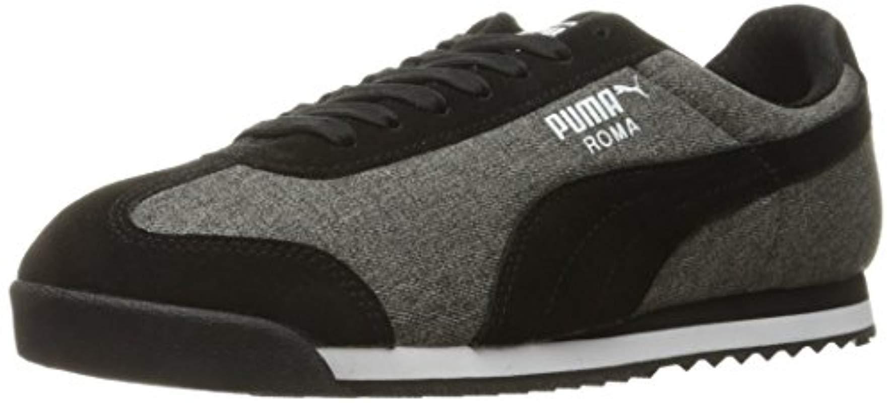 puma denim fashion sneakers