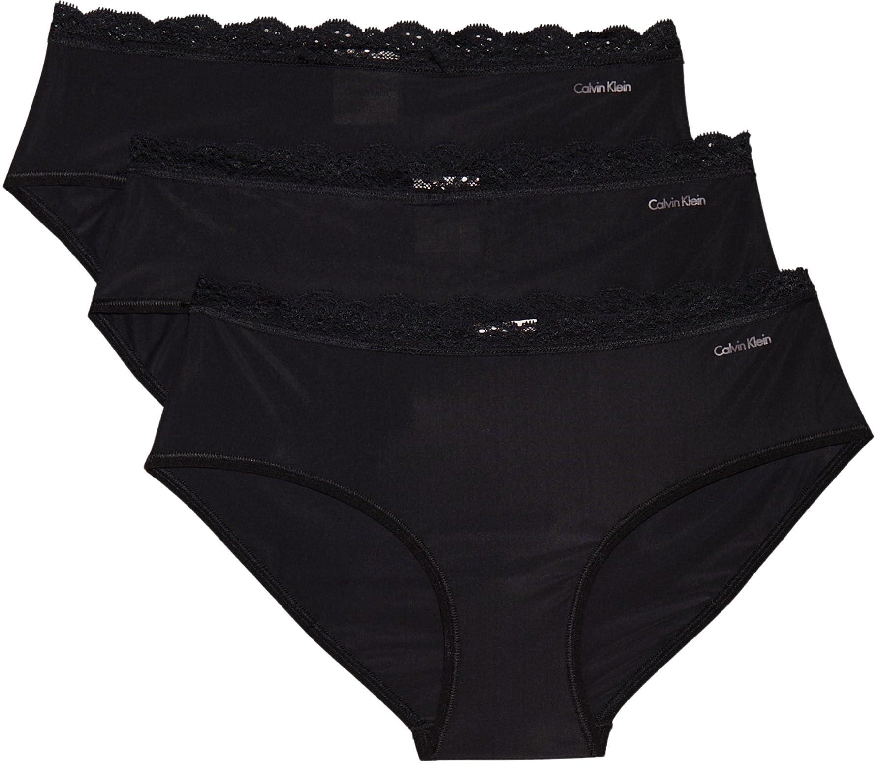 Calvin Klein Hipster 3pk in Black Lyst UK