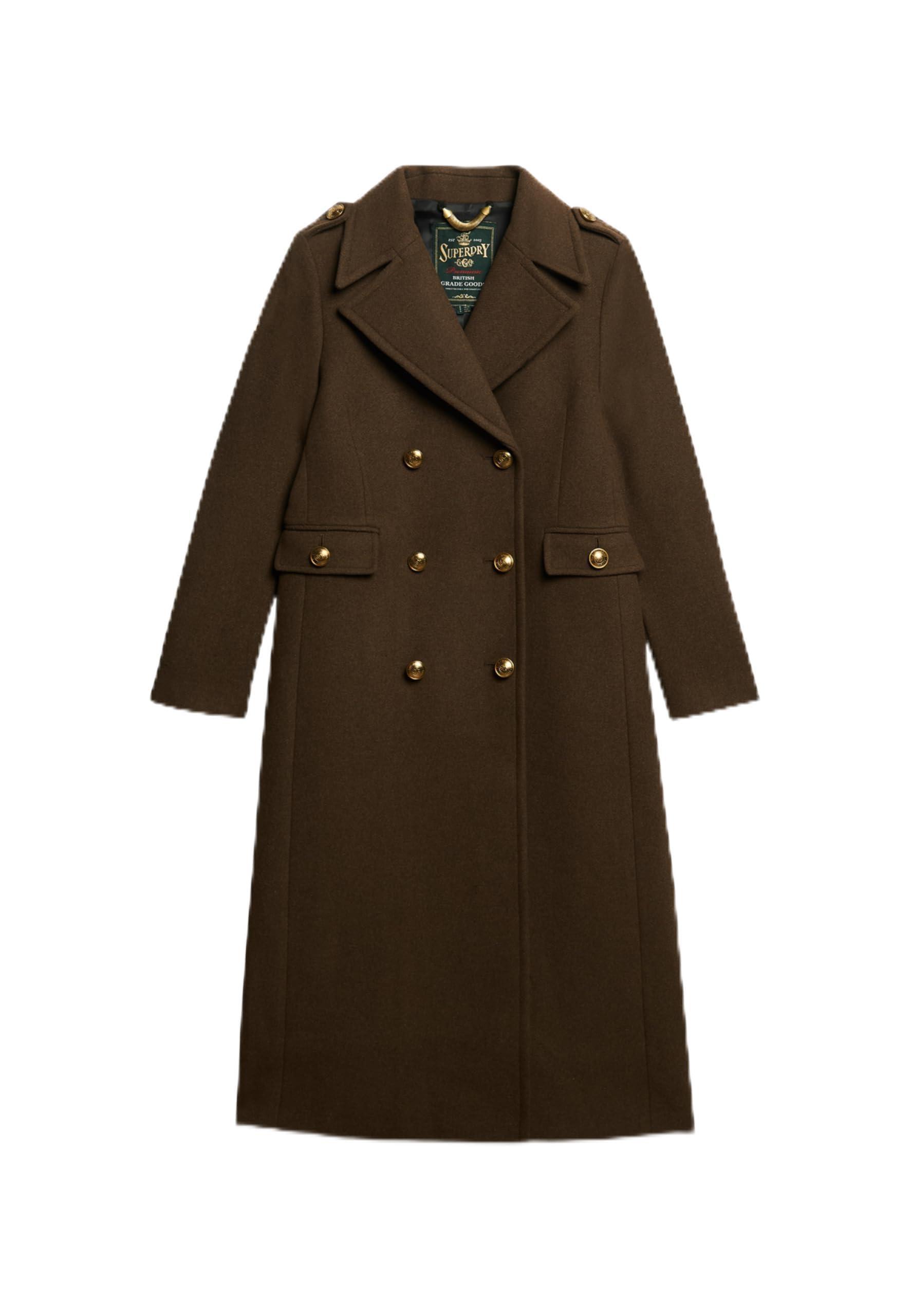 Trench Military Wollmantel Damen Military Look Mantel Damen