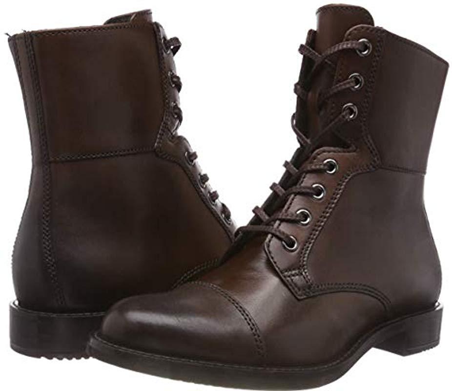 Ecco Sartorelle 25 Mid cut Boot in Brown Lyst UK