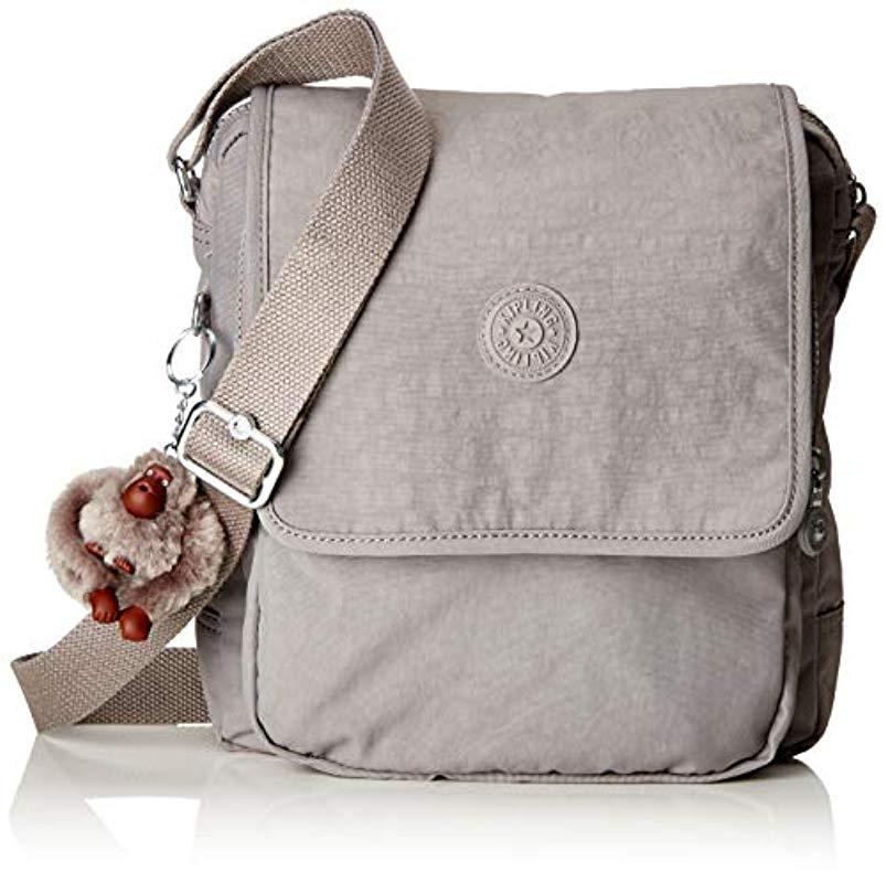 Kipling Damen Netta Umhängetasche in Grau | Lyst DE