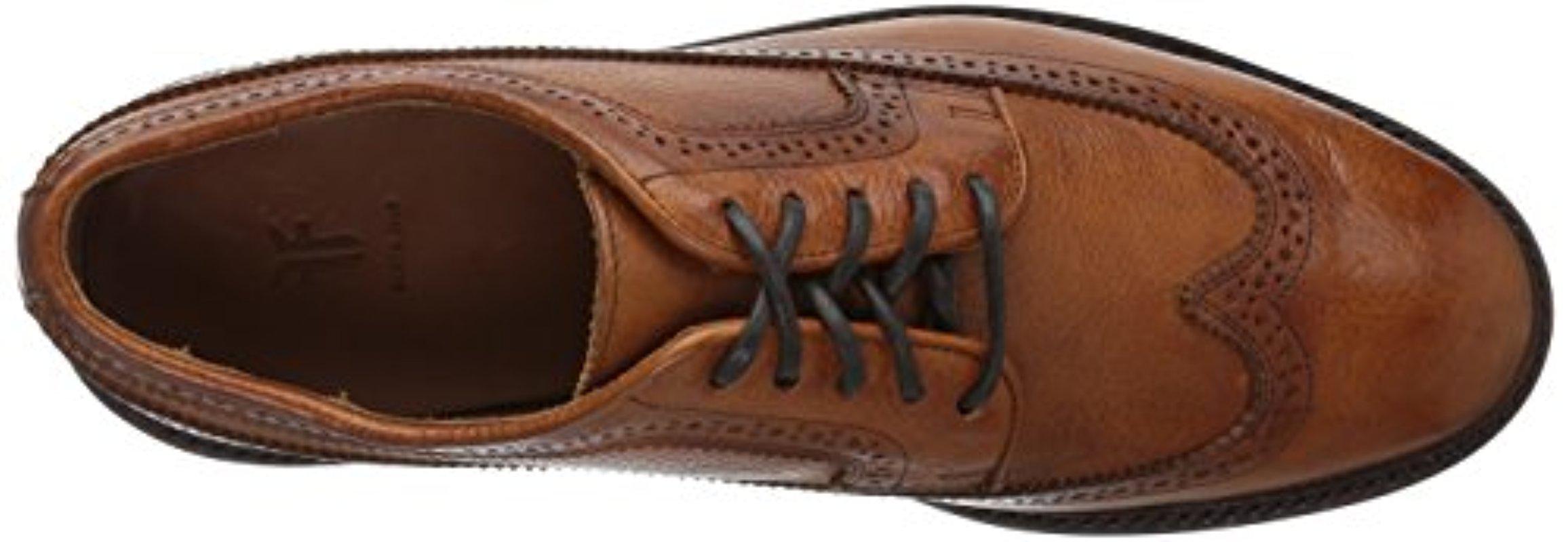 frye jones wingtip oxford