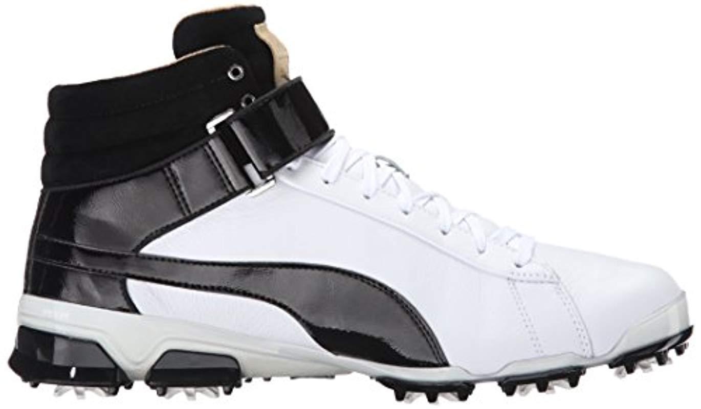 puma high top golf shoe