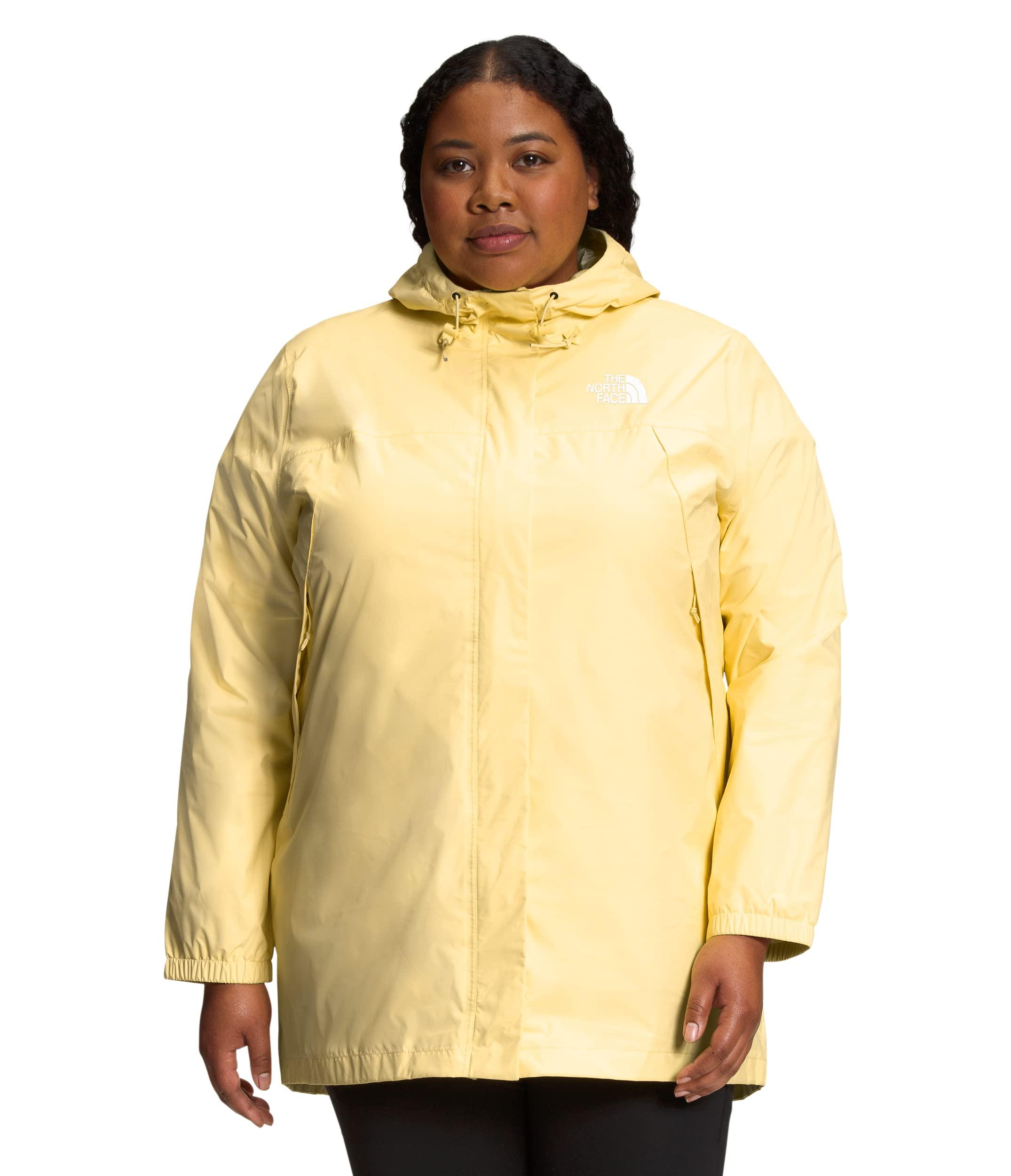 The North Face Plus Antora Parka in Yellow | Lyst UK
