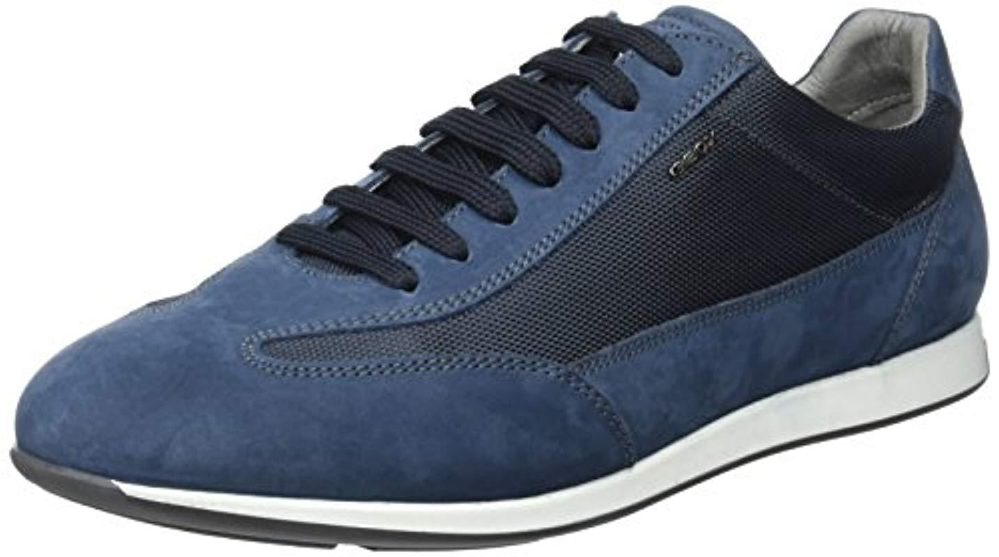 Geox U Clemet A Low-top Sneakers in Blue for Men - Lyst