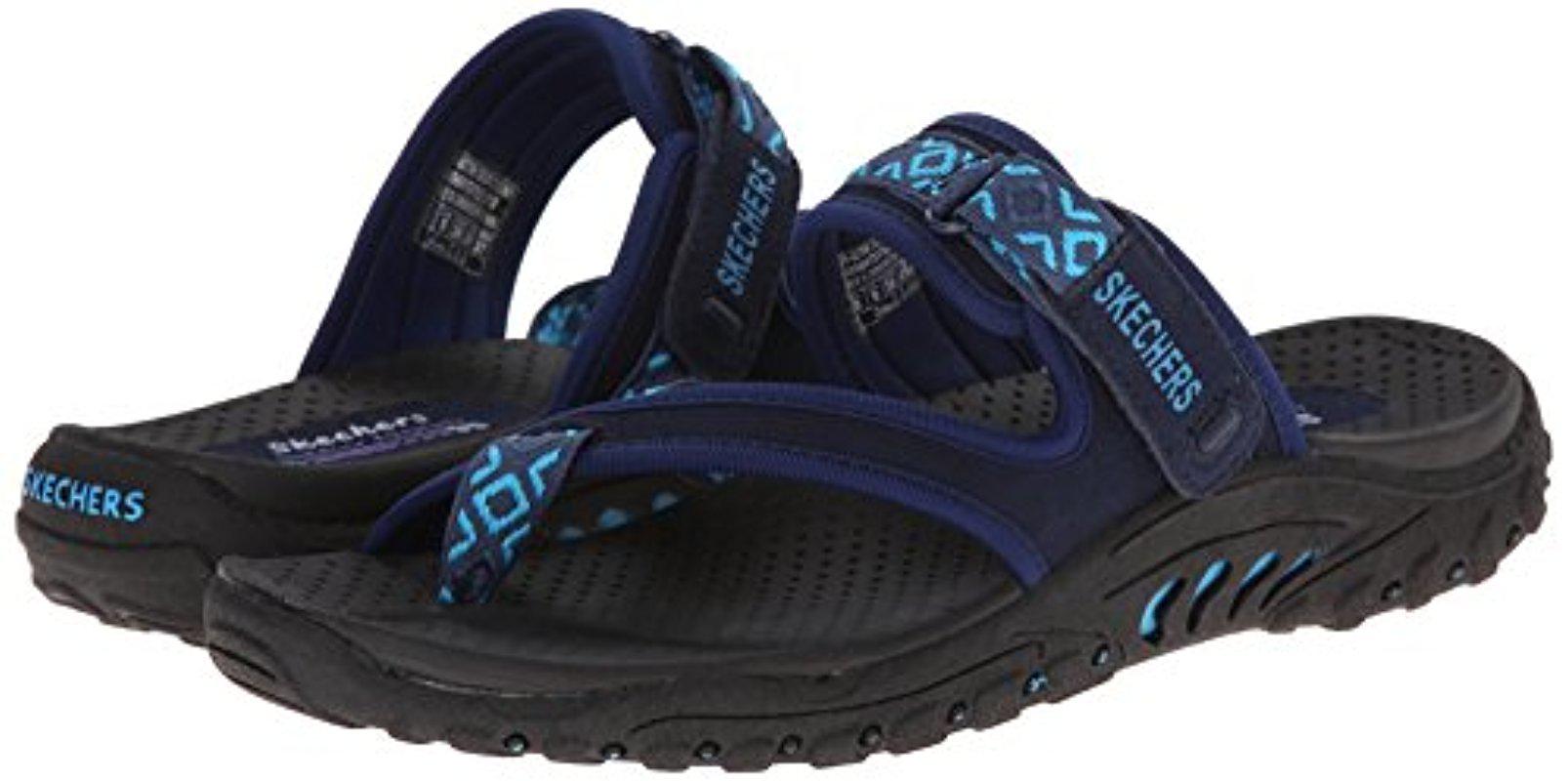 Skechers ReggaeTrailway Flipslop Sandals Flop in Navy
