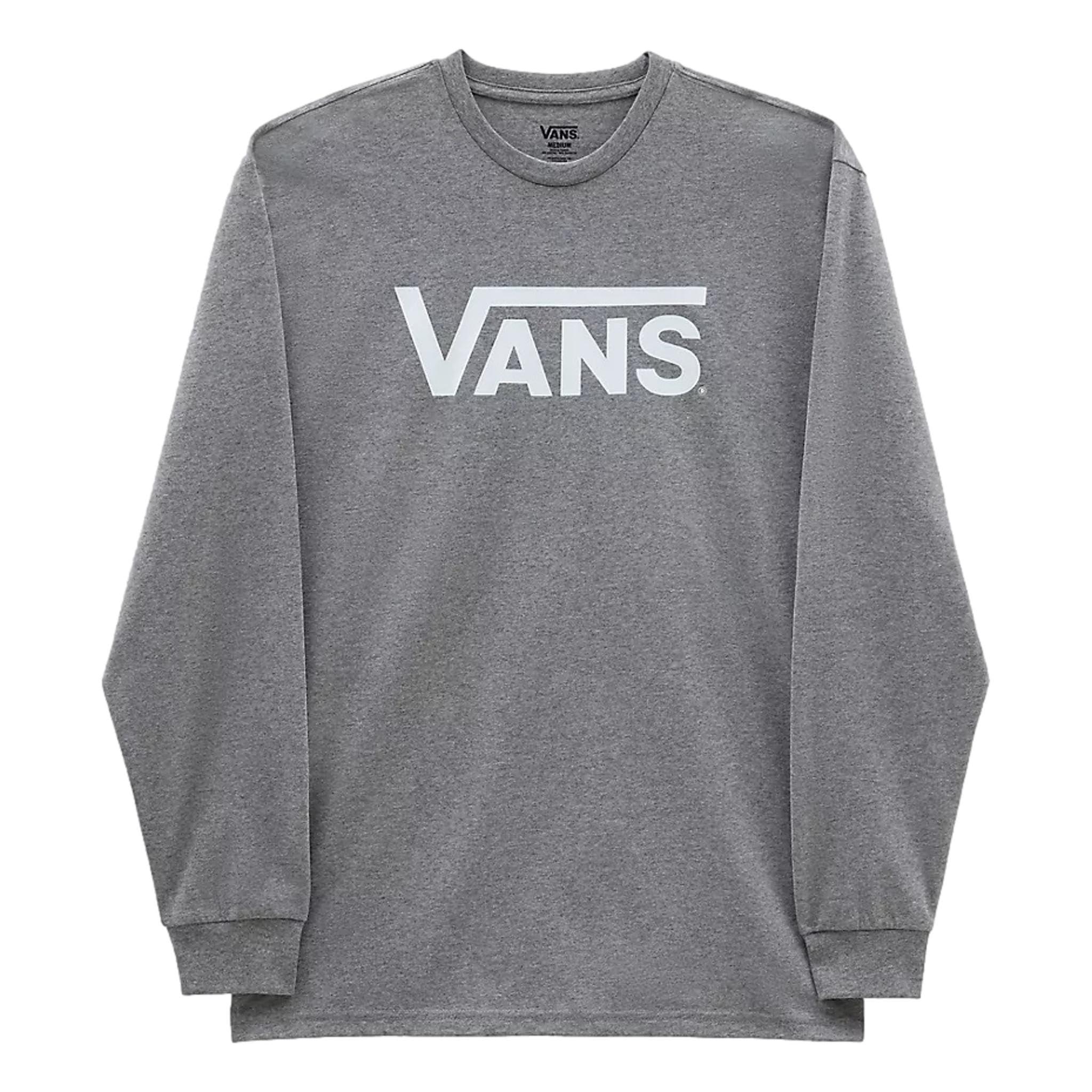 Vans Classic Ls T-shirt in Grey for Men Lyst UK