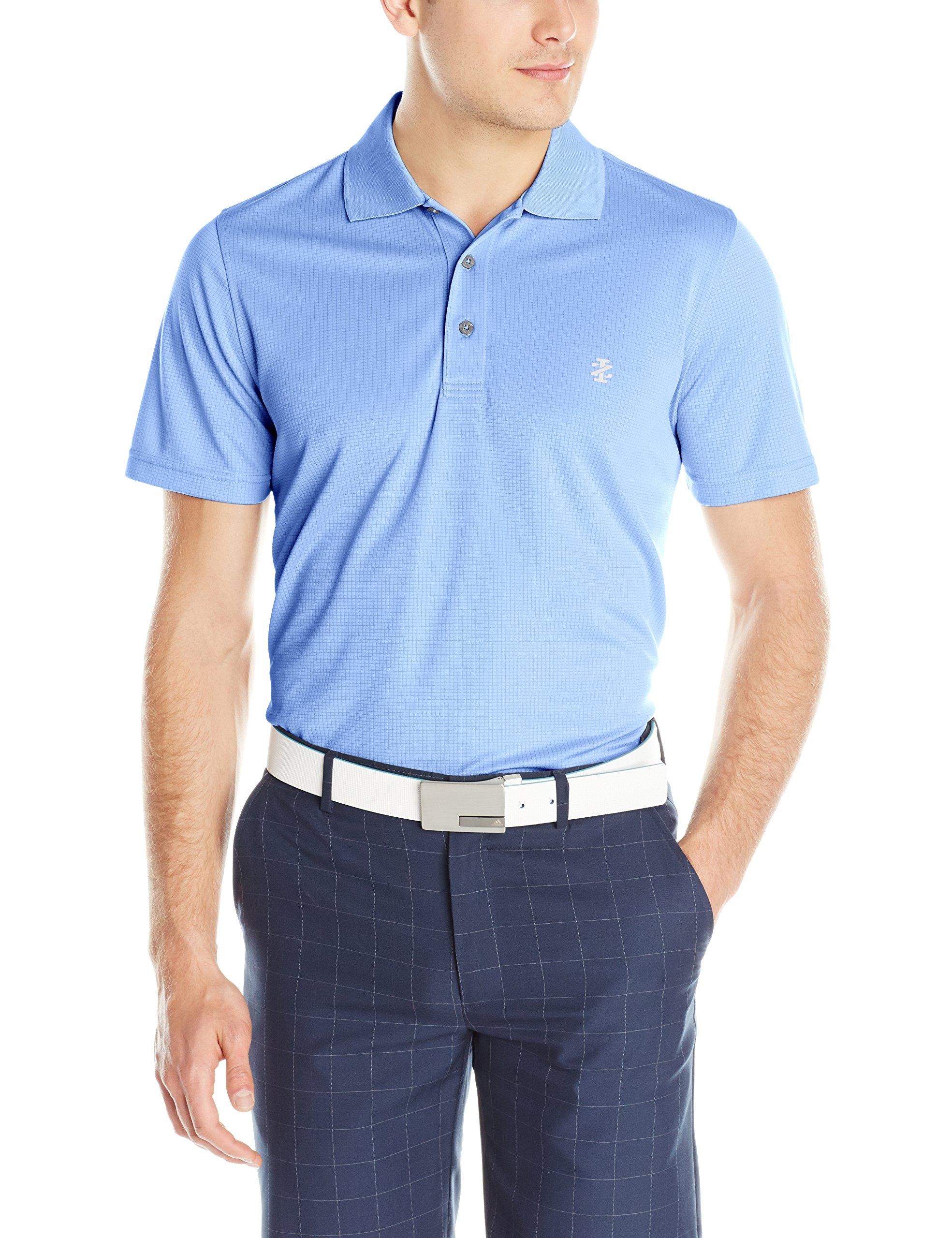 Izod Performance Golf Grid Short Sleeve Stretch Polo Shirt in Blue for Men Lyst