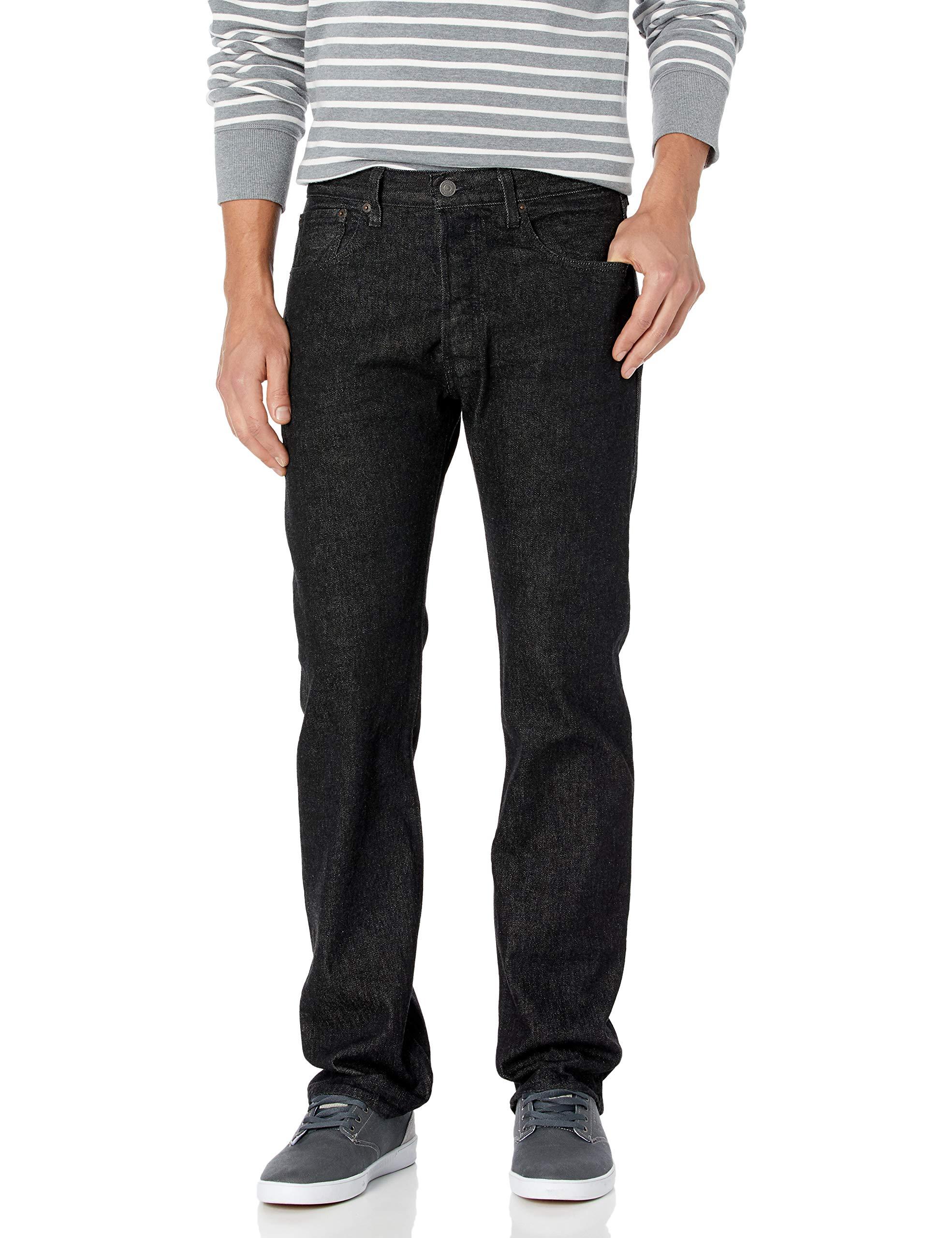 Levi's Denim 501 Original Fit Jean in Black for Men - Save 40% - Lyst