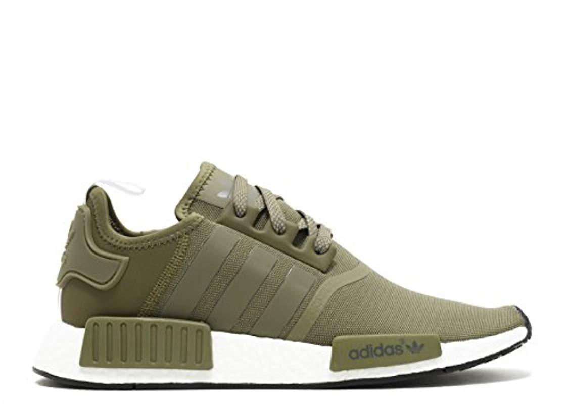adidas Nmd R1 'olive Cargo' in Olive, White, Black (Green) for Men | Lyst UK