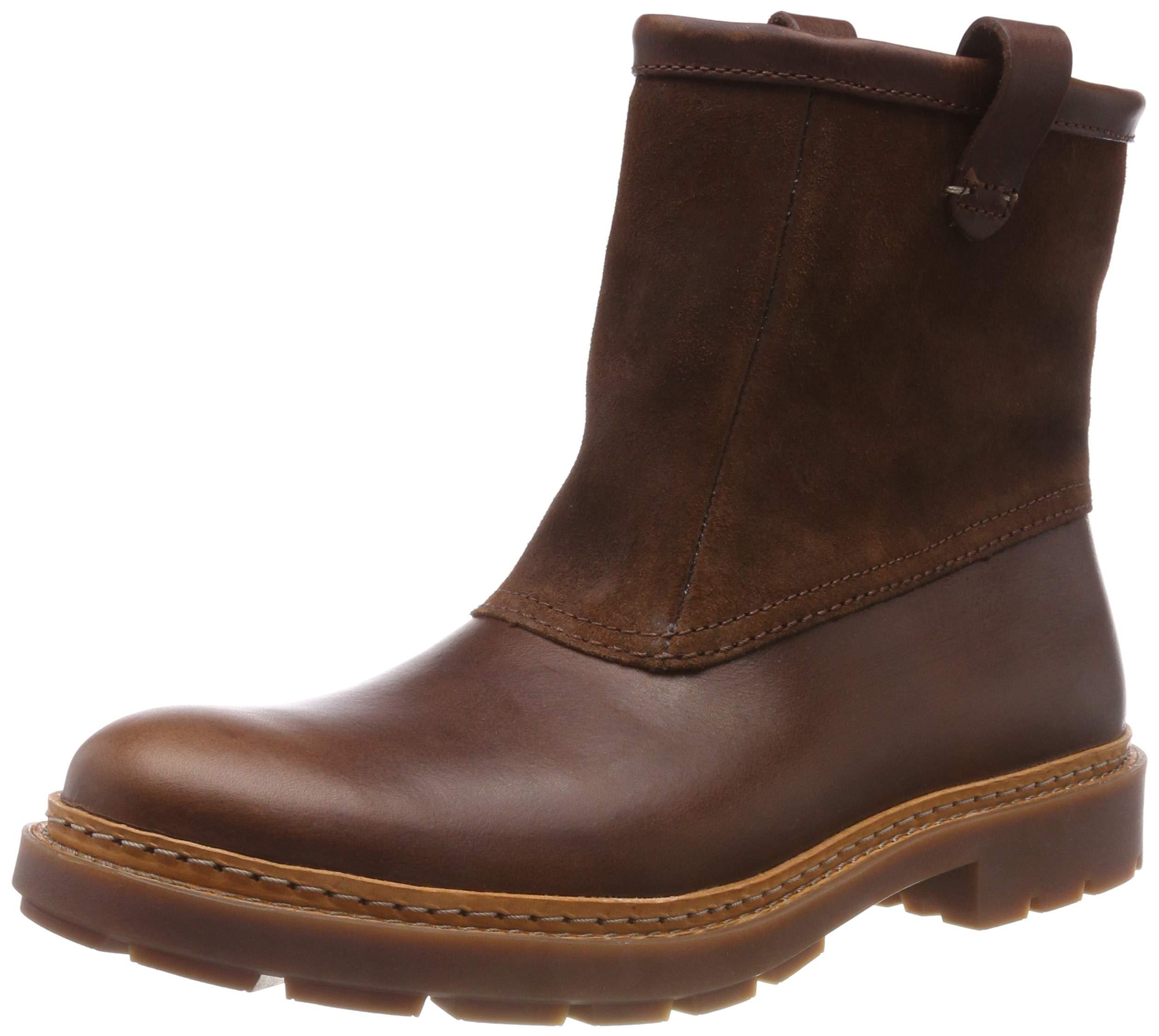 brown slouch riding boots