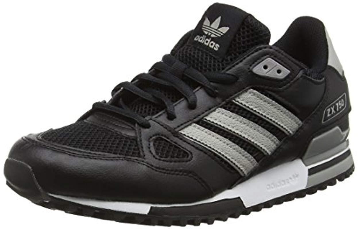 adidas Zx 750 Trainers in Black for Men | Lyst UK