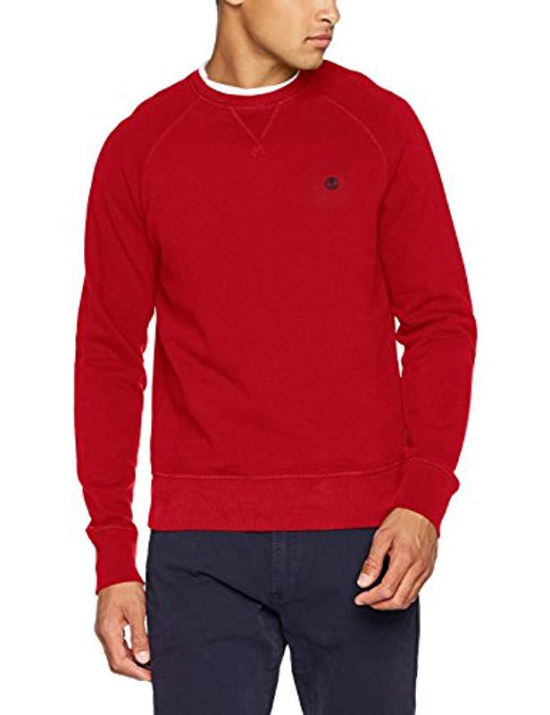 red timberland sweatshirt