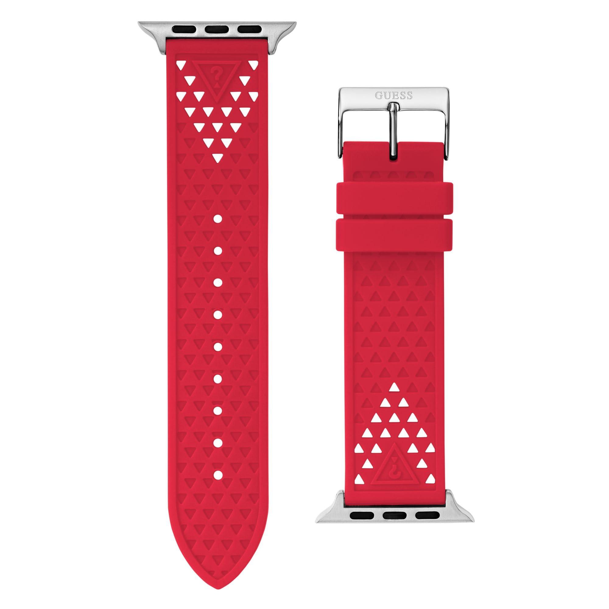 Guess S Smartwatch Band Compatible With Apple Watch in Red for Men