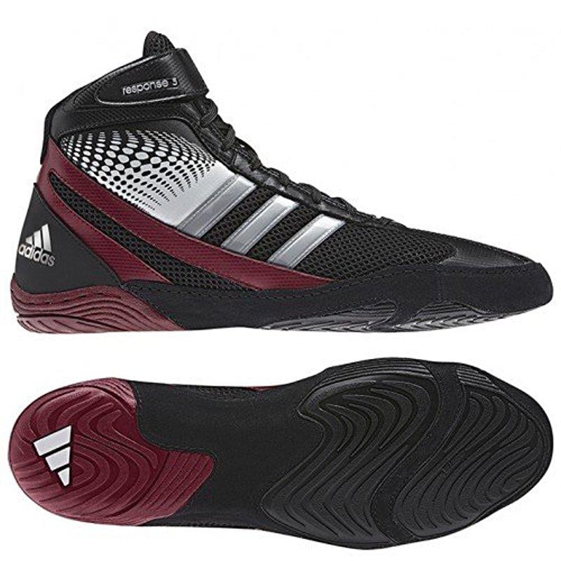 Medieval Wear out Skim adidas Synthetic Wrestling Response 3.1 Wrestling Shoe in  Black/Maroon/Silver (Black) for Men | Lyst