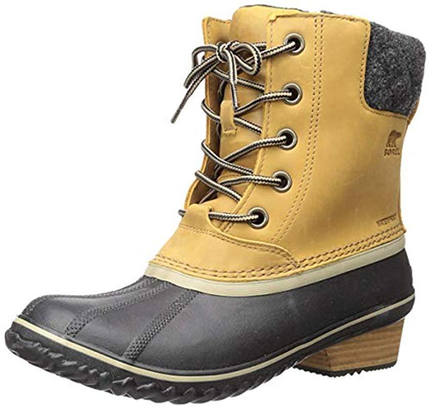 Sorel Slimpack Lace Ii Waterproof Insulated Boot in Black - Save 40% - Lyst