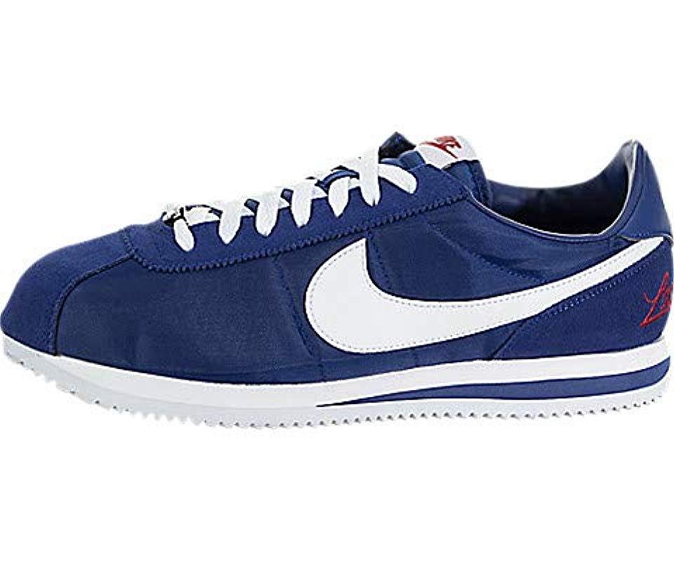 nike cortez blue los angeles