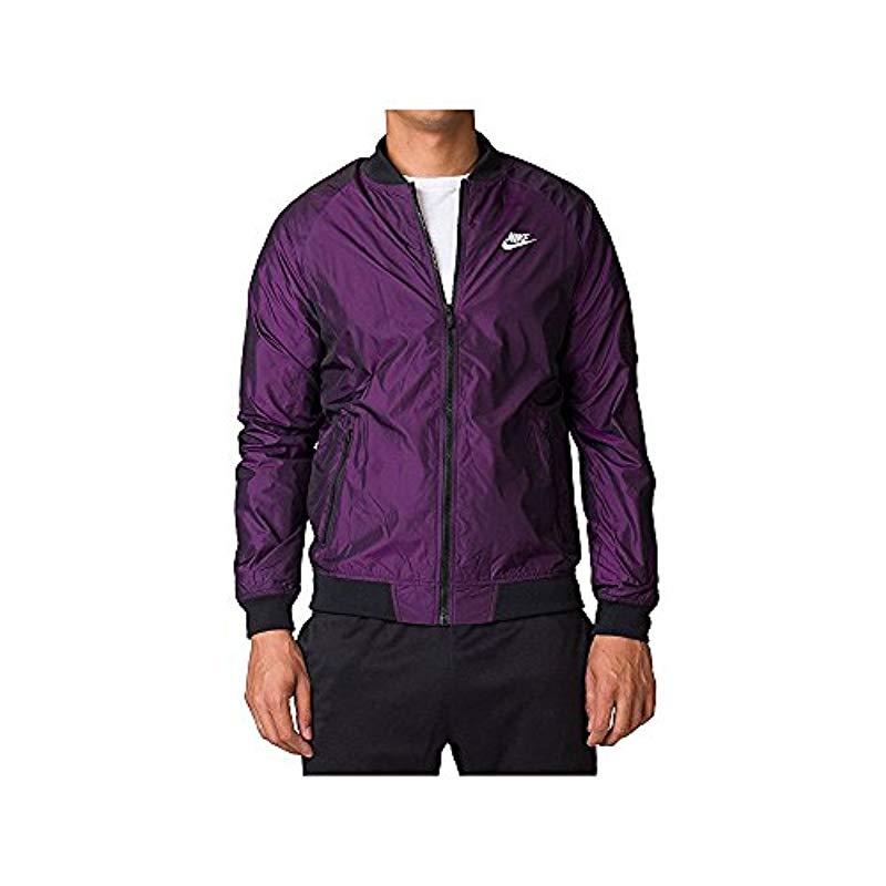 nike purple coat