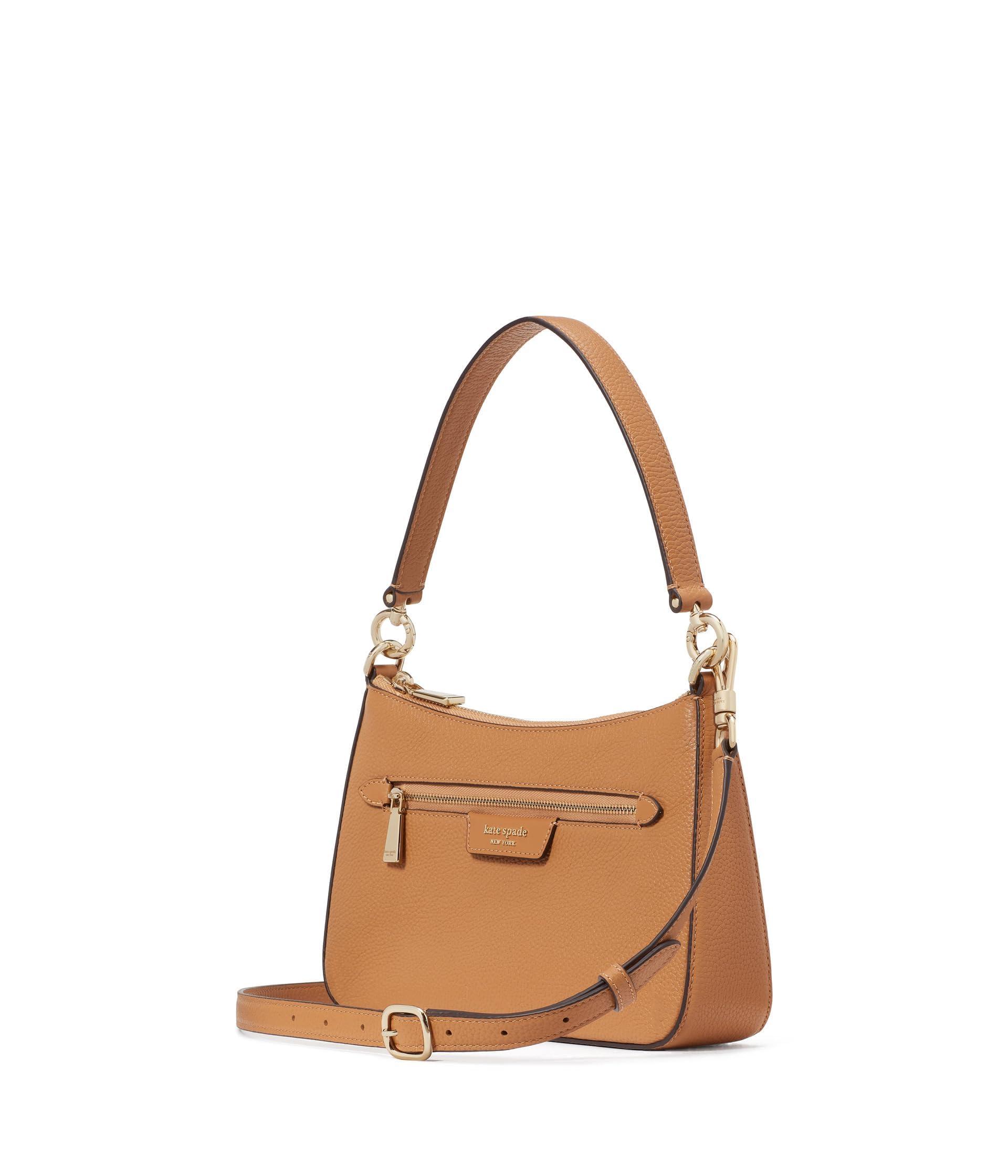 Kate Spade Hudson Pebbled Leather Convertible Crossbody in Brown Lyst