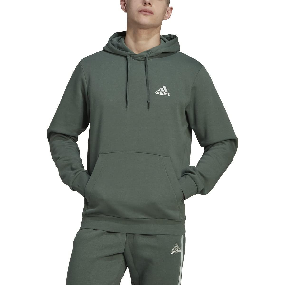 Essentials s Hoodie 3XLT adidas pour homme en coloris Vert | Lyst