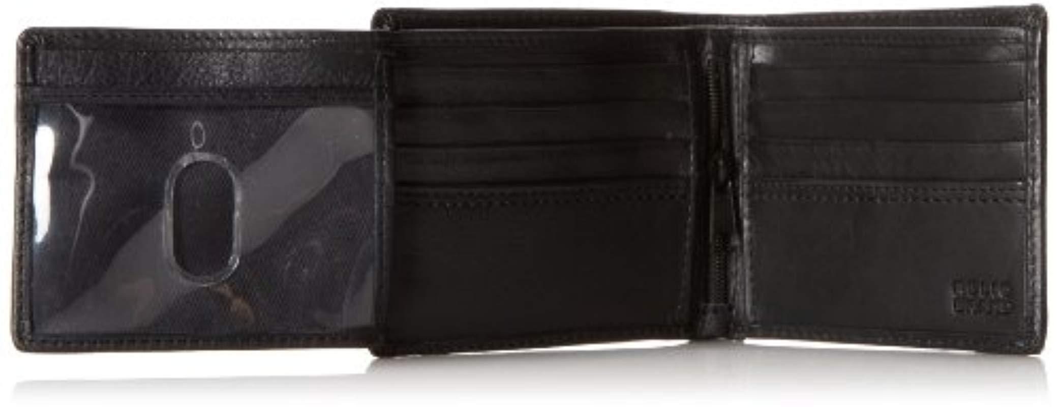 Fossil Relic By Mark Leather Traveler Bifold Wallet, Black for Men Lyst