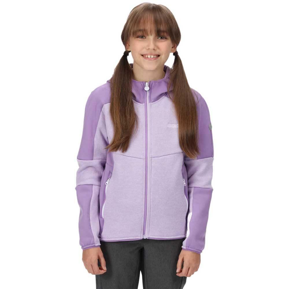 Pull Regatta Dissolver V - Mixte - Polaire Chiné - Capuche - 85% Polyester