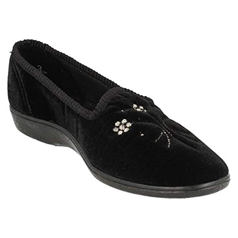 Clarks Ladies K s By Slippers Marsha in Black Lyst UK