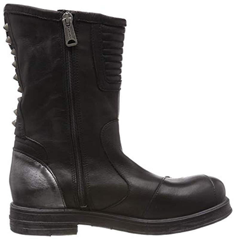 biker boots replay