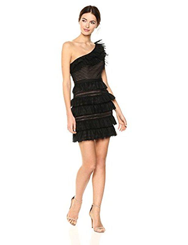 bcbgmaxazria black lace dress
