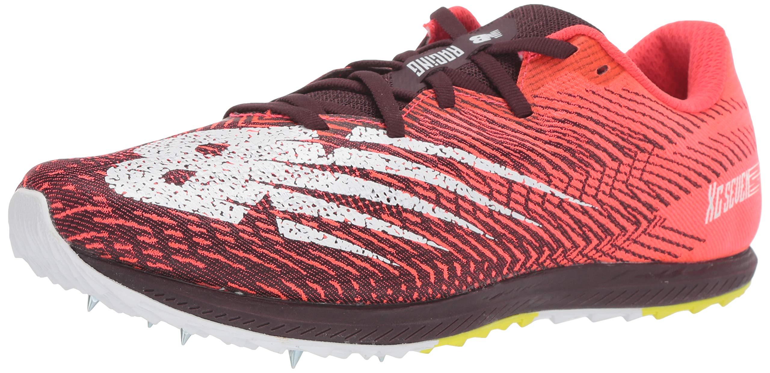 New Balance Synthetic Cross Country Spike Trail Running Shoes in Red