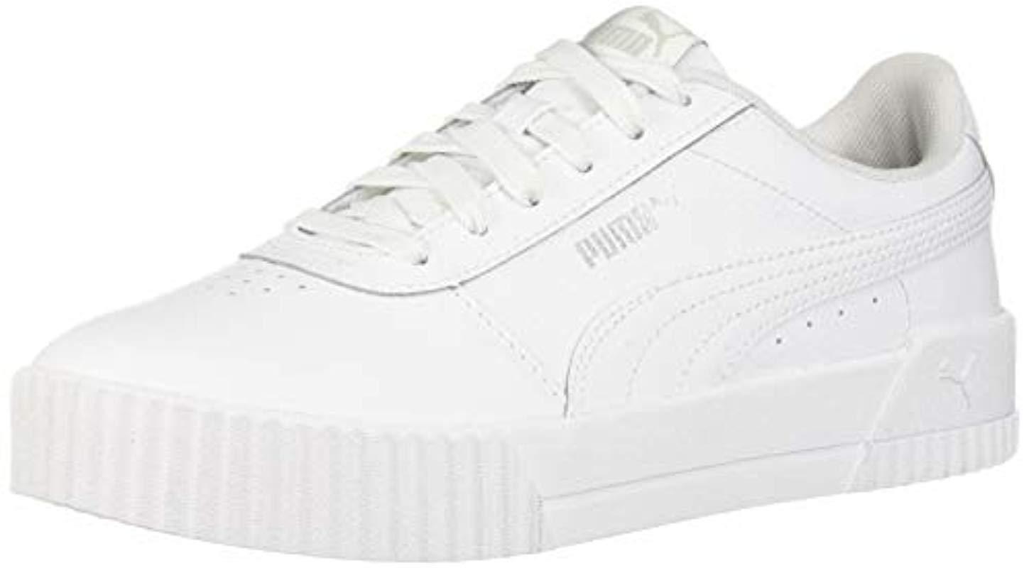 puma carina l white