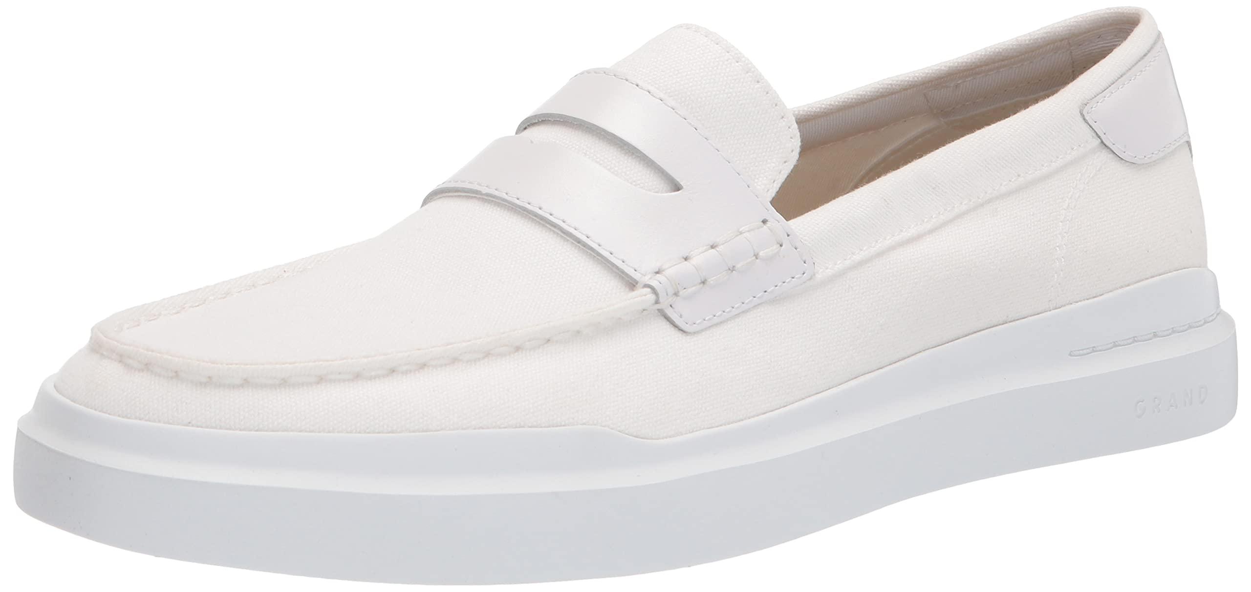 GentWith Tampa White Penny Loafers
