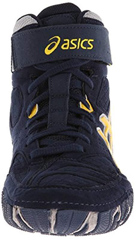 asics men's aggressor wrestling shoes