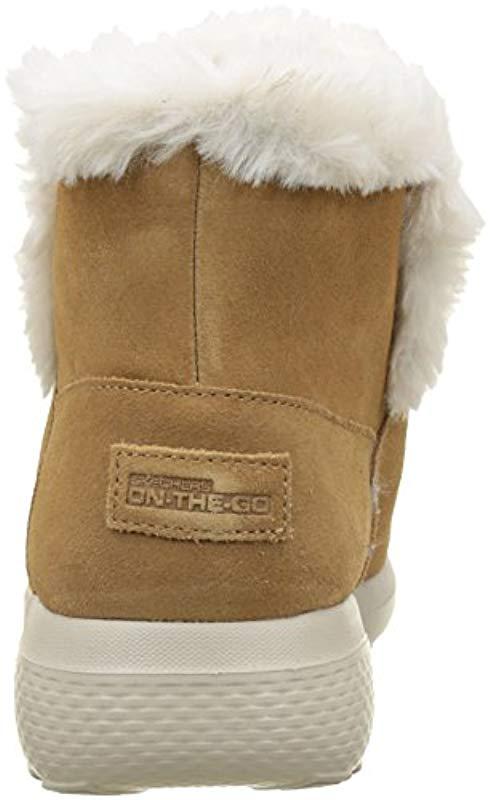 skechers on the go city 3.0 mujer beige