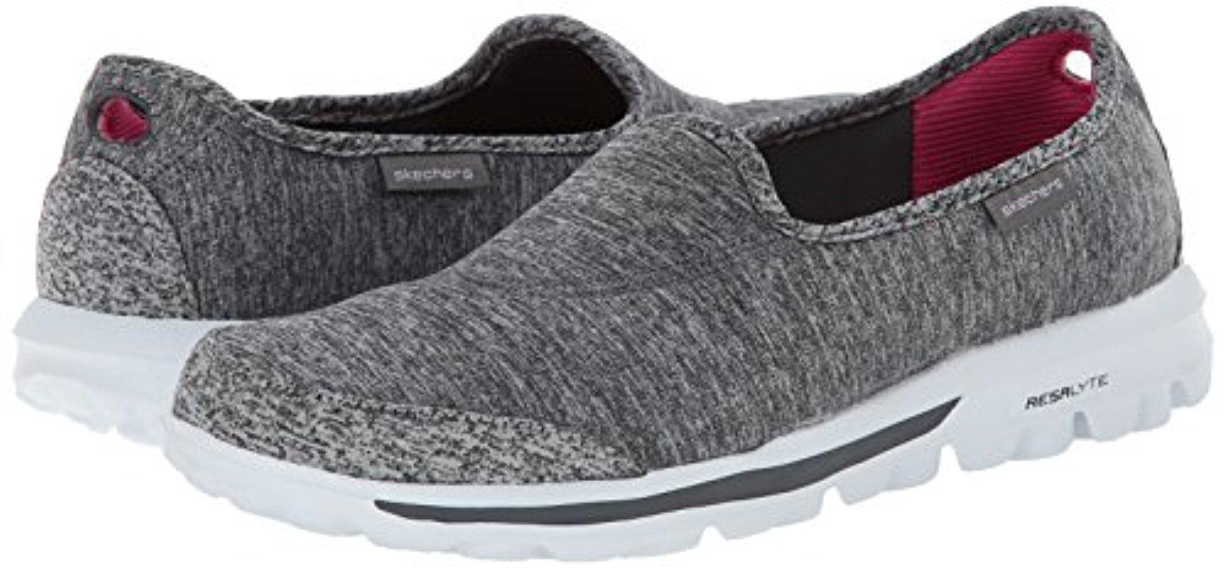 skechers memory foam slip on